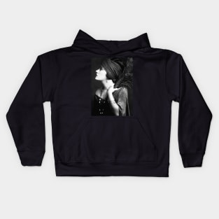 Silent Siren Gloria Swanson Kids Hoodie